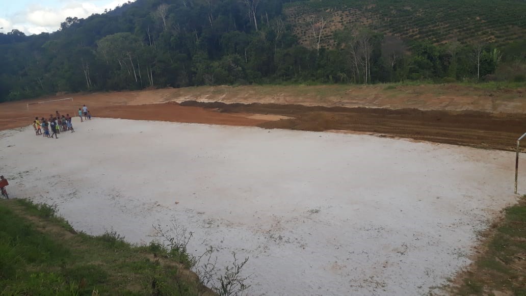 Camacã: Prefeitura recupera Campo do bairro Novo em S.J. do Panelinha

